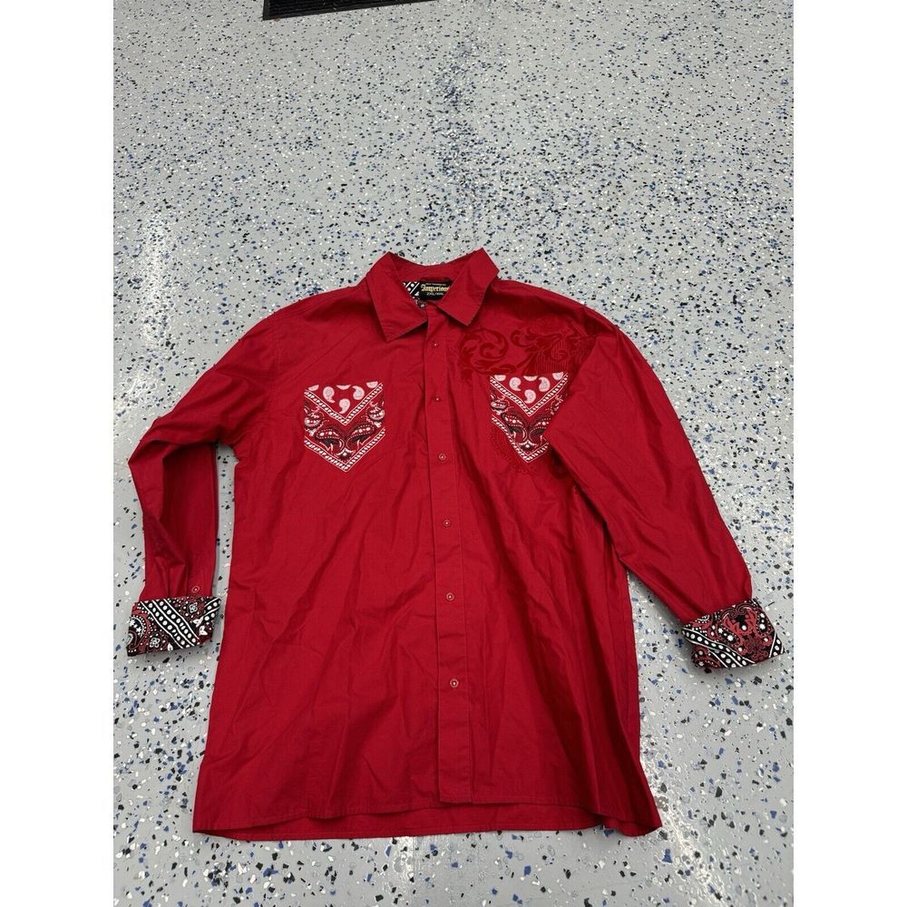 Imperious Delf Trading Long Sleeve Men's Design Button Deadly Assassins 2XL/3XL
